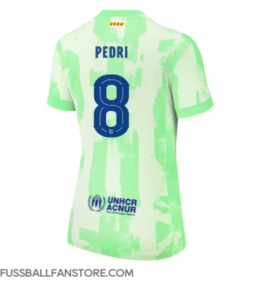 Barcelona Pedri Gonzalez #8 Replik 3rd trikot Damen 2024-25 Kurzarm